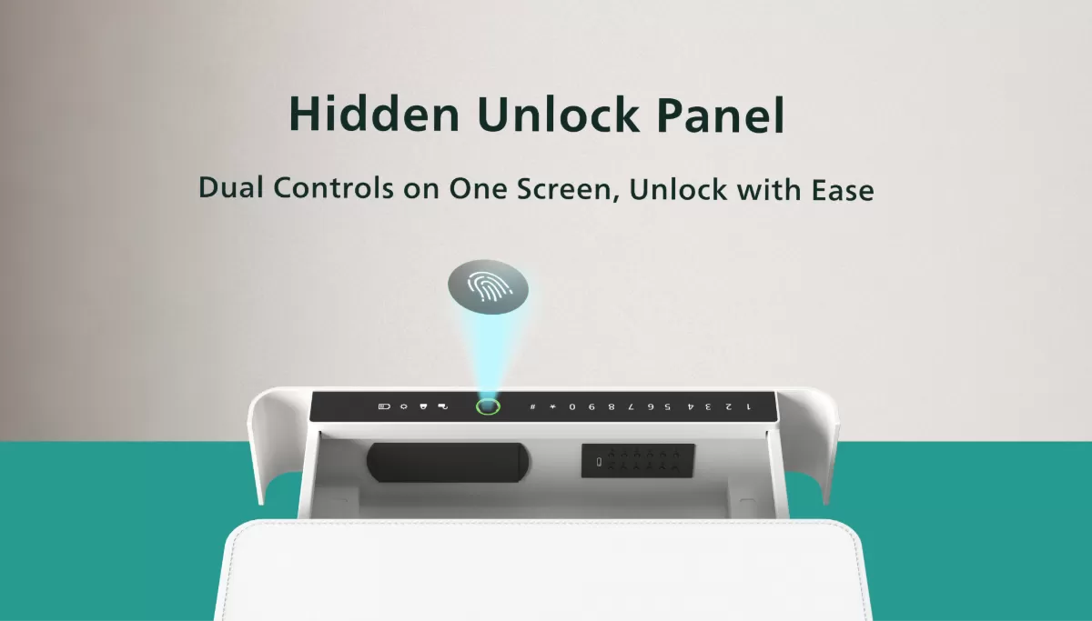 Integrated Wireless Charging Safe Box Solution