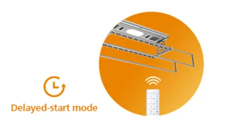 To start clothes disinfection at anytime