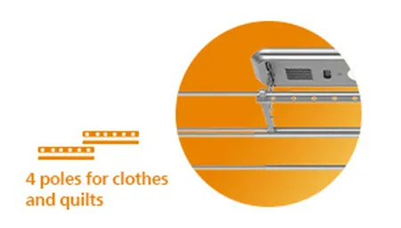 Meet different clothes drying needs