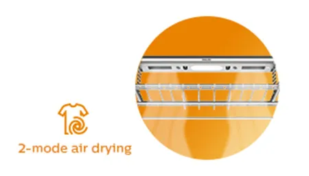 Ensure fast clothes drying