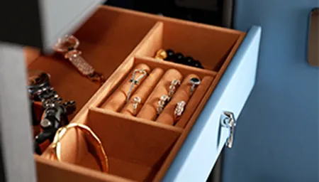 Organized storage enables easy access