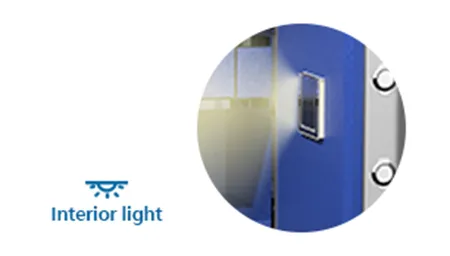 For easy use in dark space