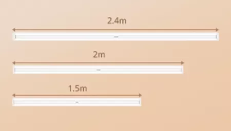 Optional pole length