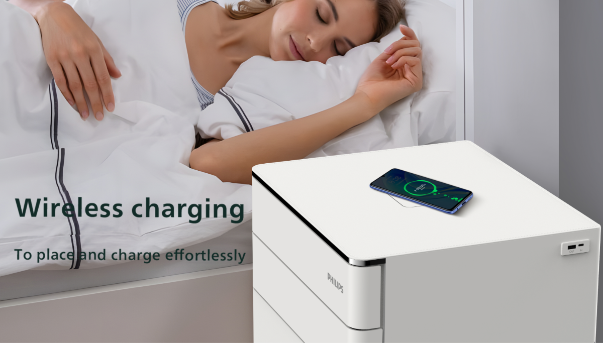 Integrated Wireless Charging Safe Box Solution