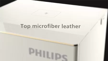 Microfiber leather top