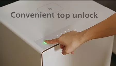 Convenient top unlock