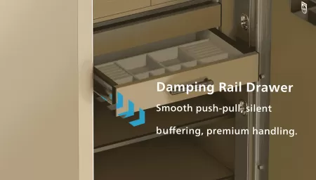 Damping Rail Drawer