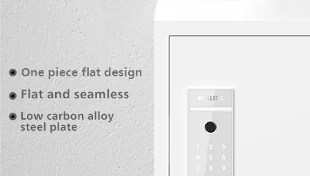 Seamless Flat Door with Anti-Pry Structure