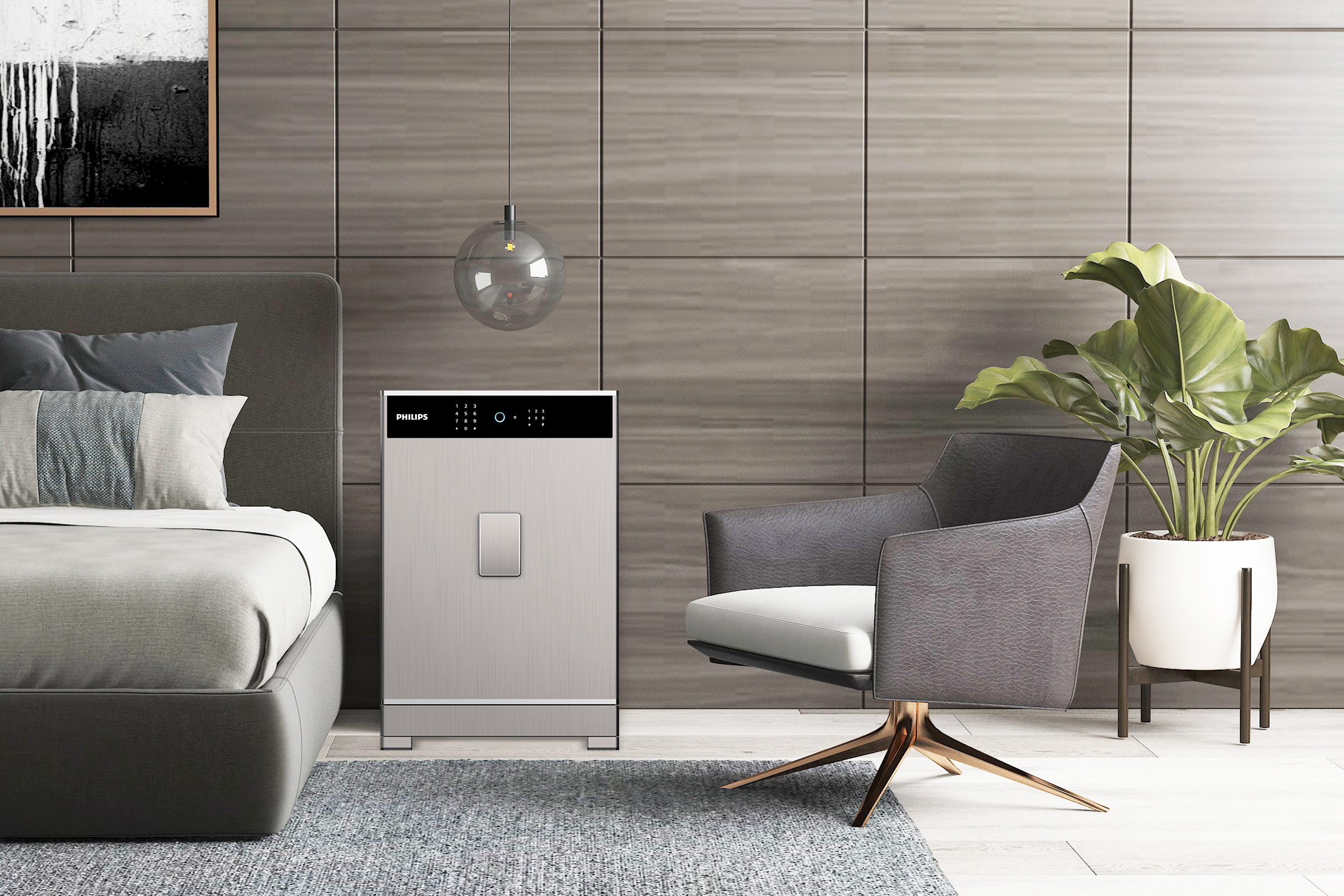 Precision Engineering Meets Intelligent Security: Philips Smart Safe Box SBX701