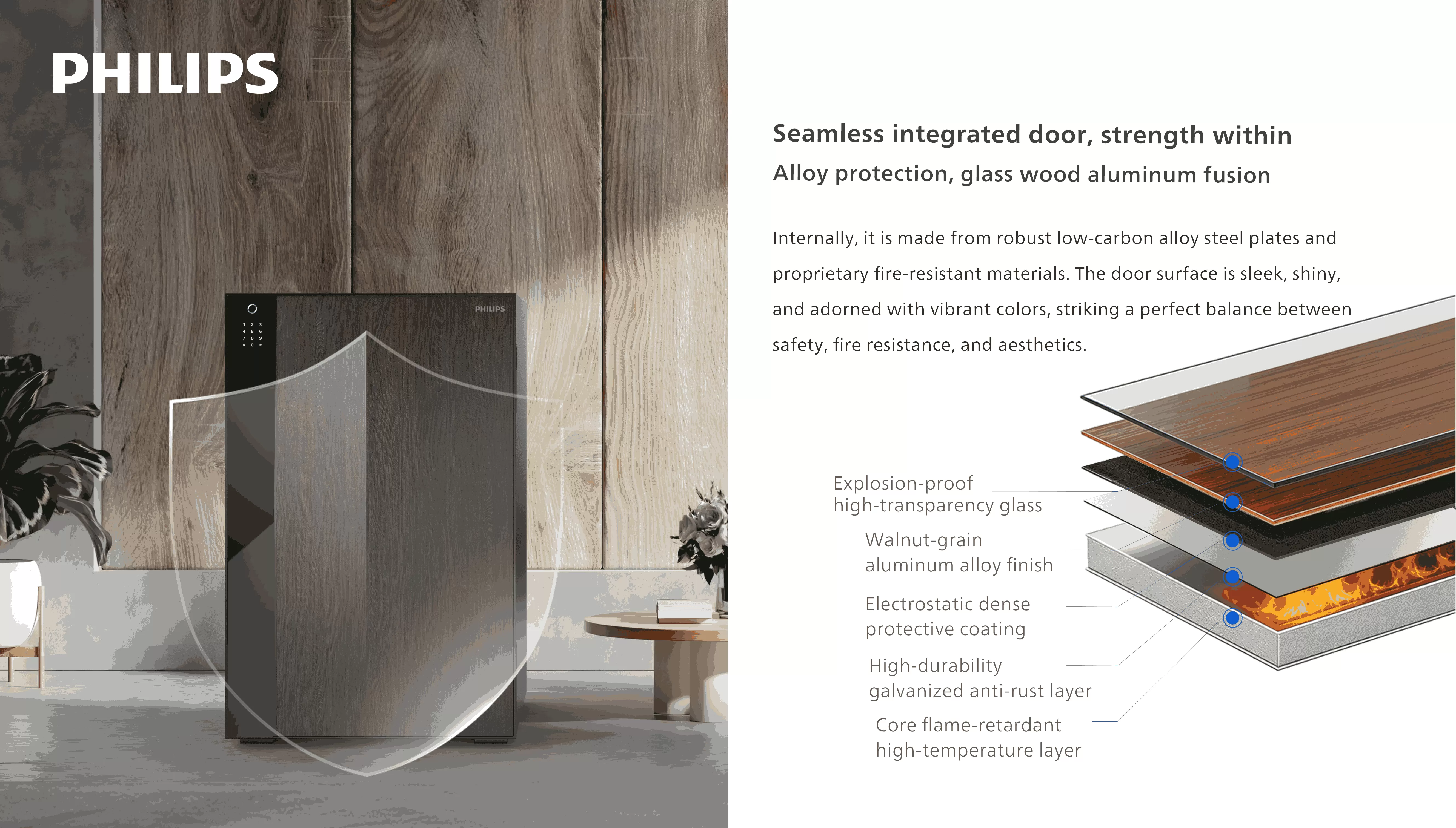 Integrated door panel