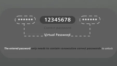 Placeholder password