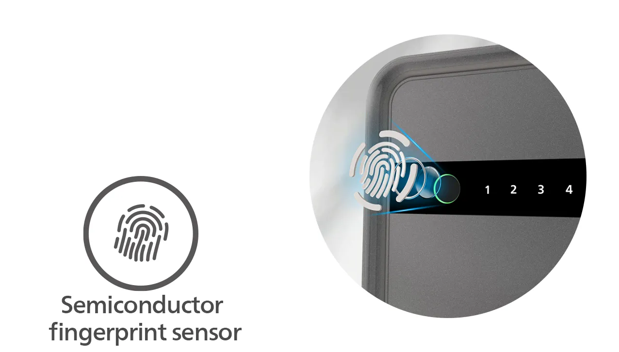 Semiconductor fingerprint sensor