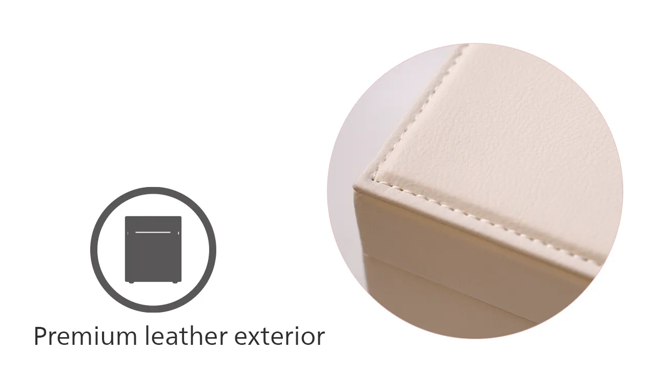 Premium leather exterior