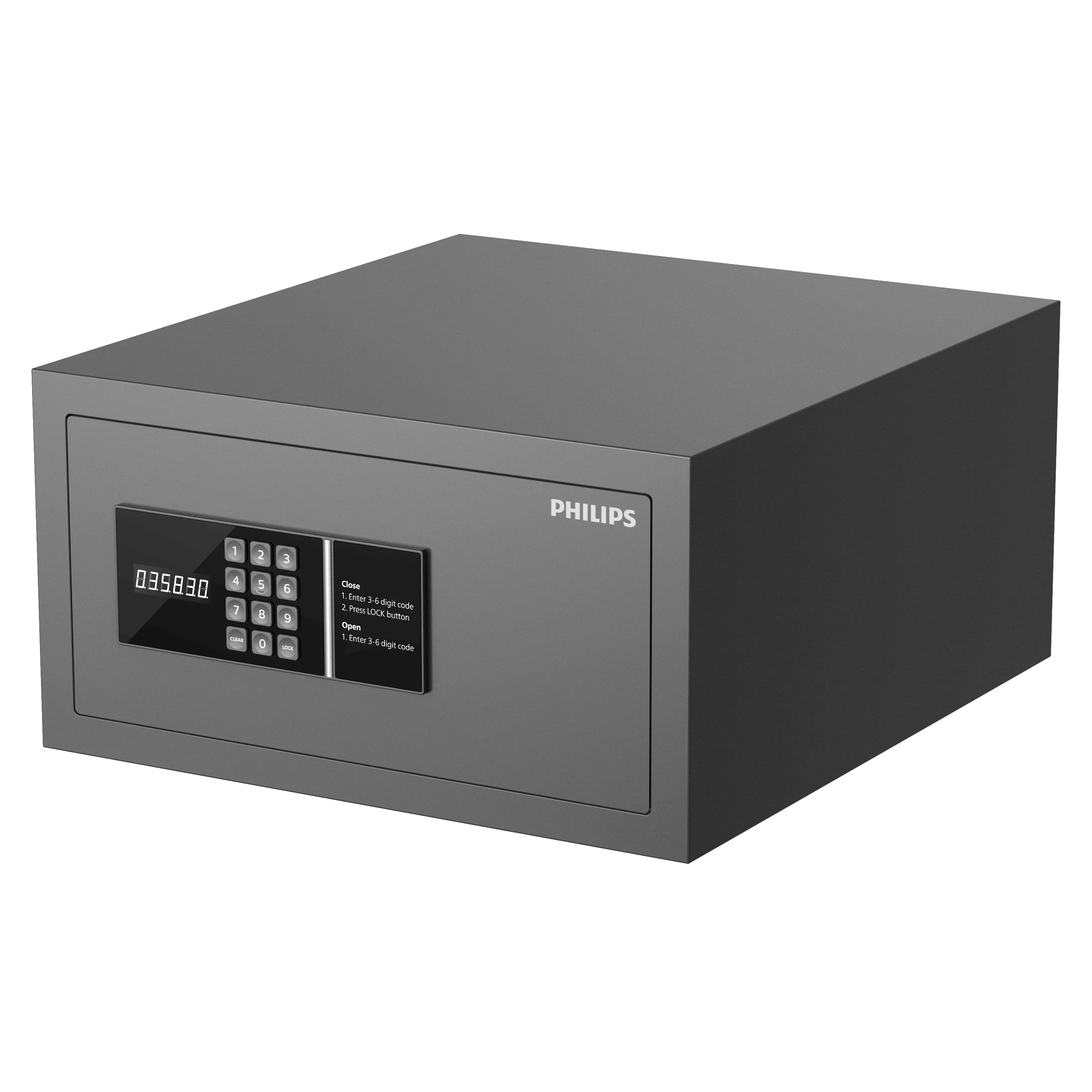 Philips Smart Safe Box SBX132 Grey