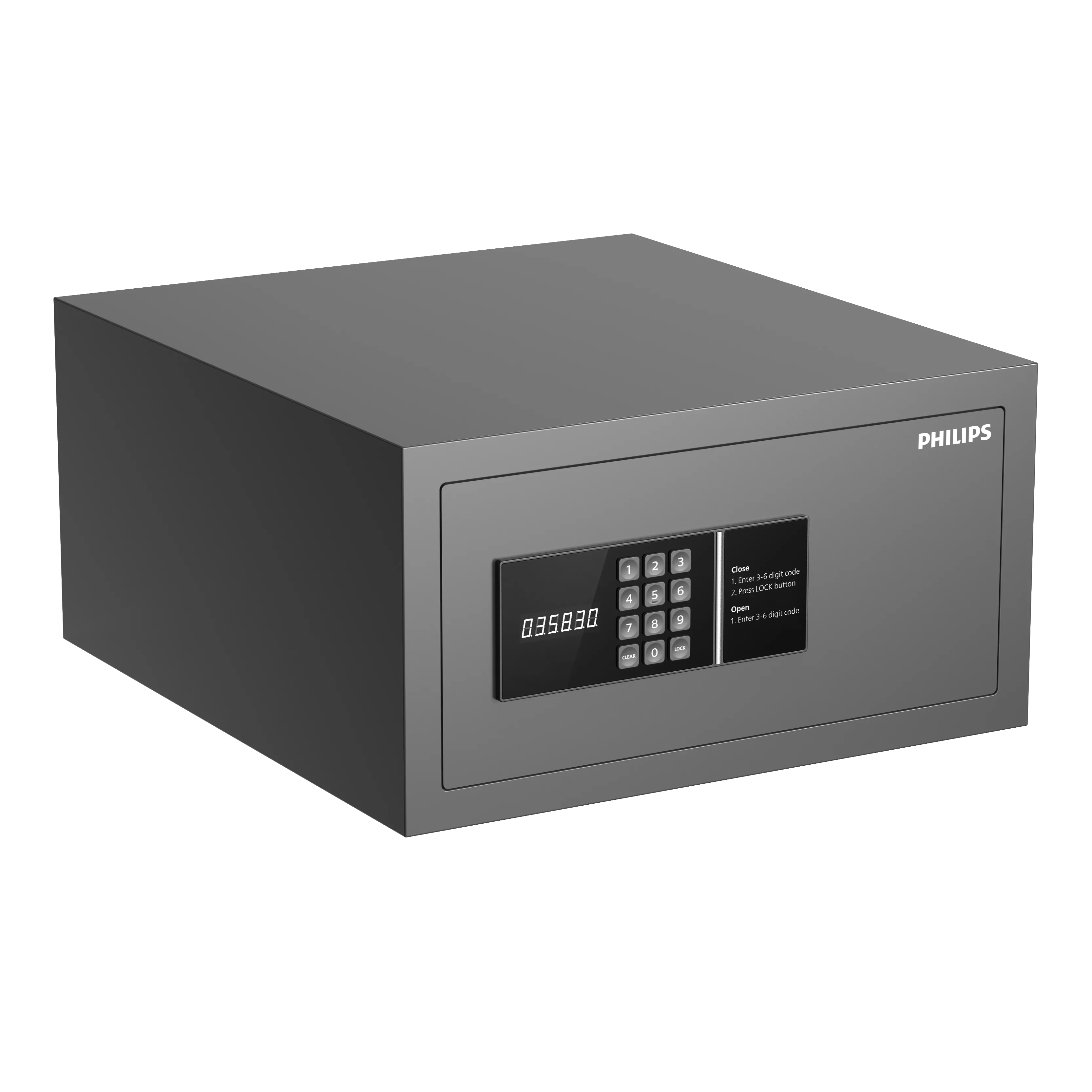 Philips Smart Safe Box SBX132 Grey