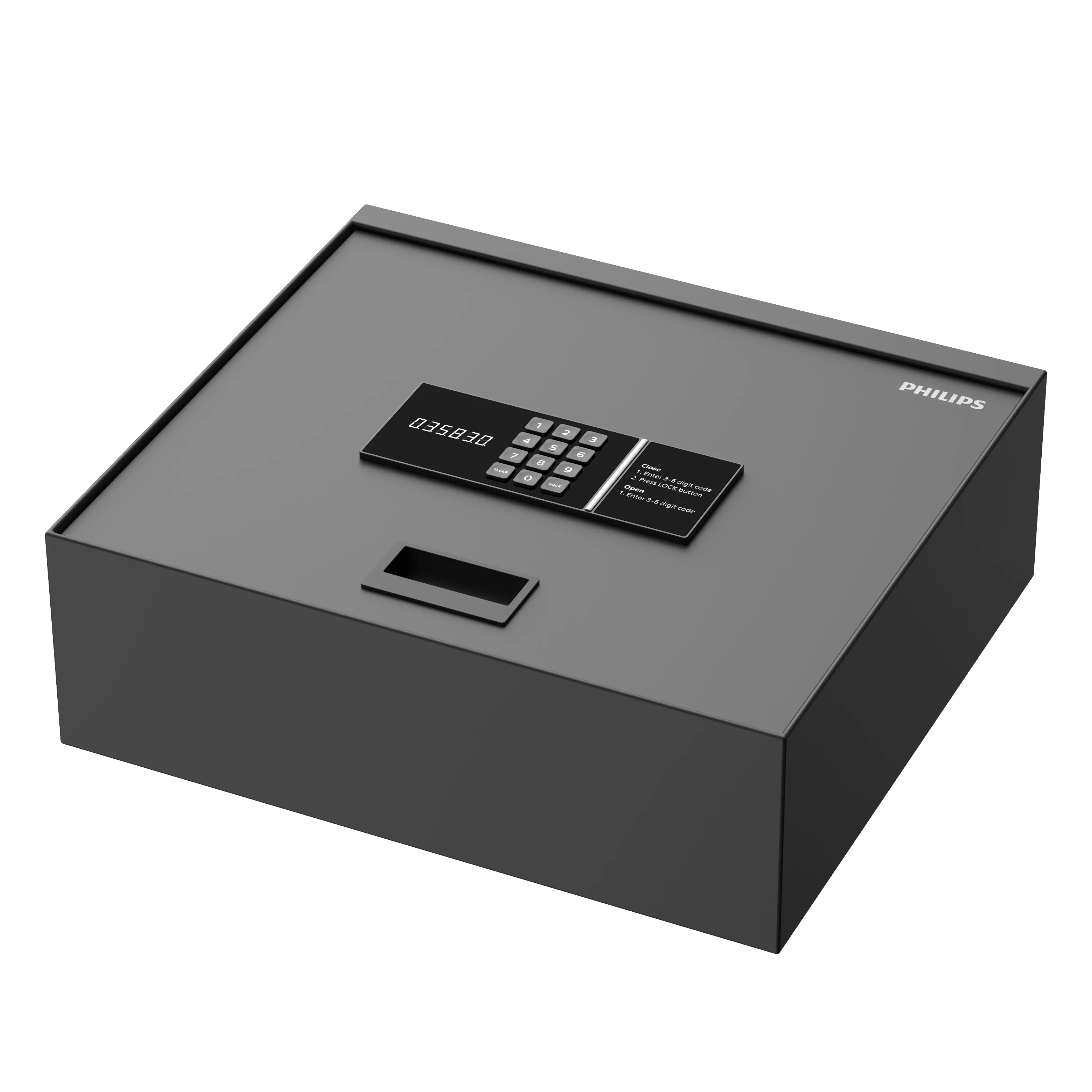 Philips Smart Safe Box SBX133 Grey