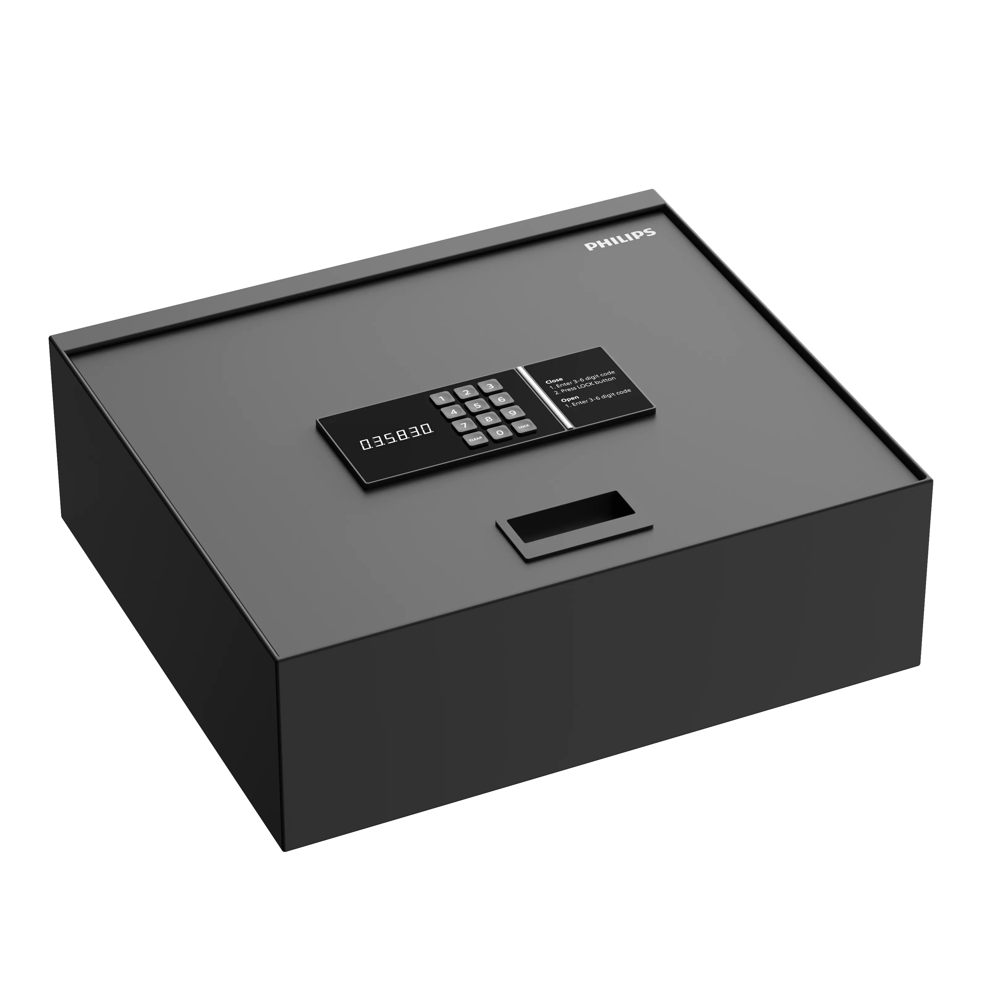 Philips Smart Safe Box SBX133 Grey