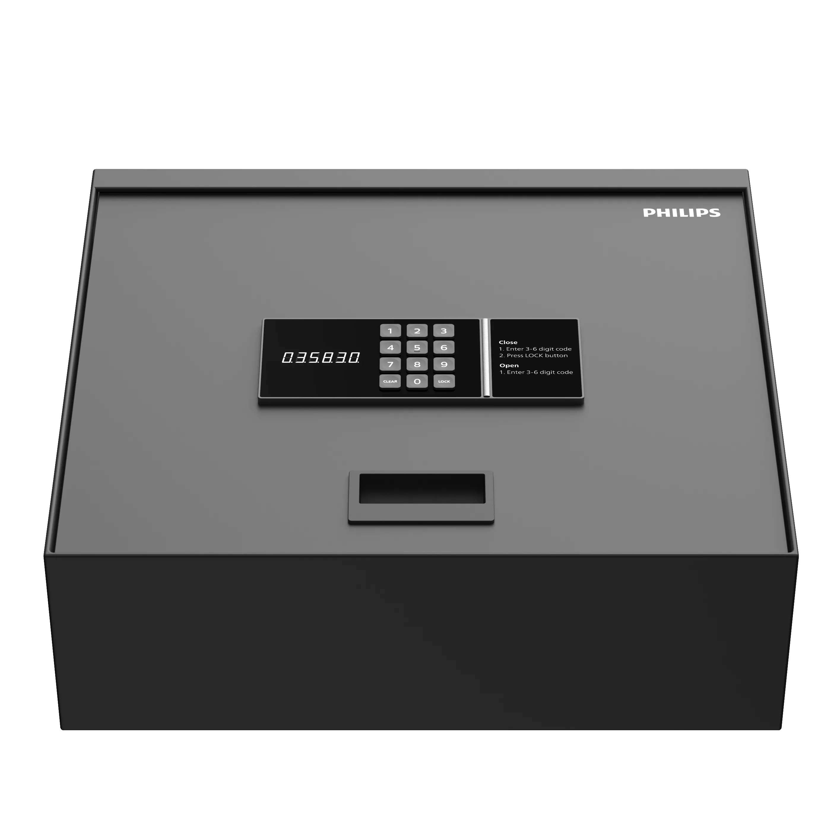 Philips Smart Safe Box SBX133 Grey